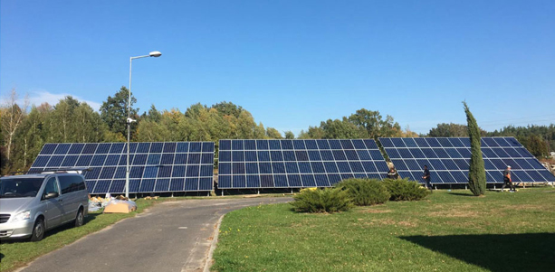 1MW Solar Power Stataion in Lelystad Netherlands